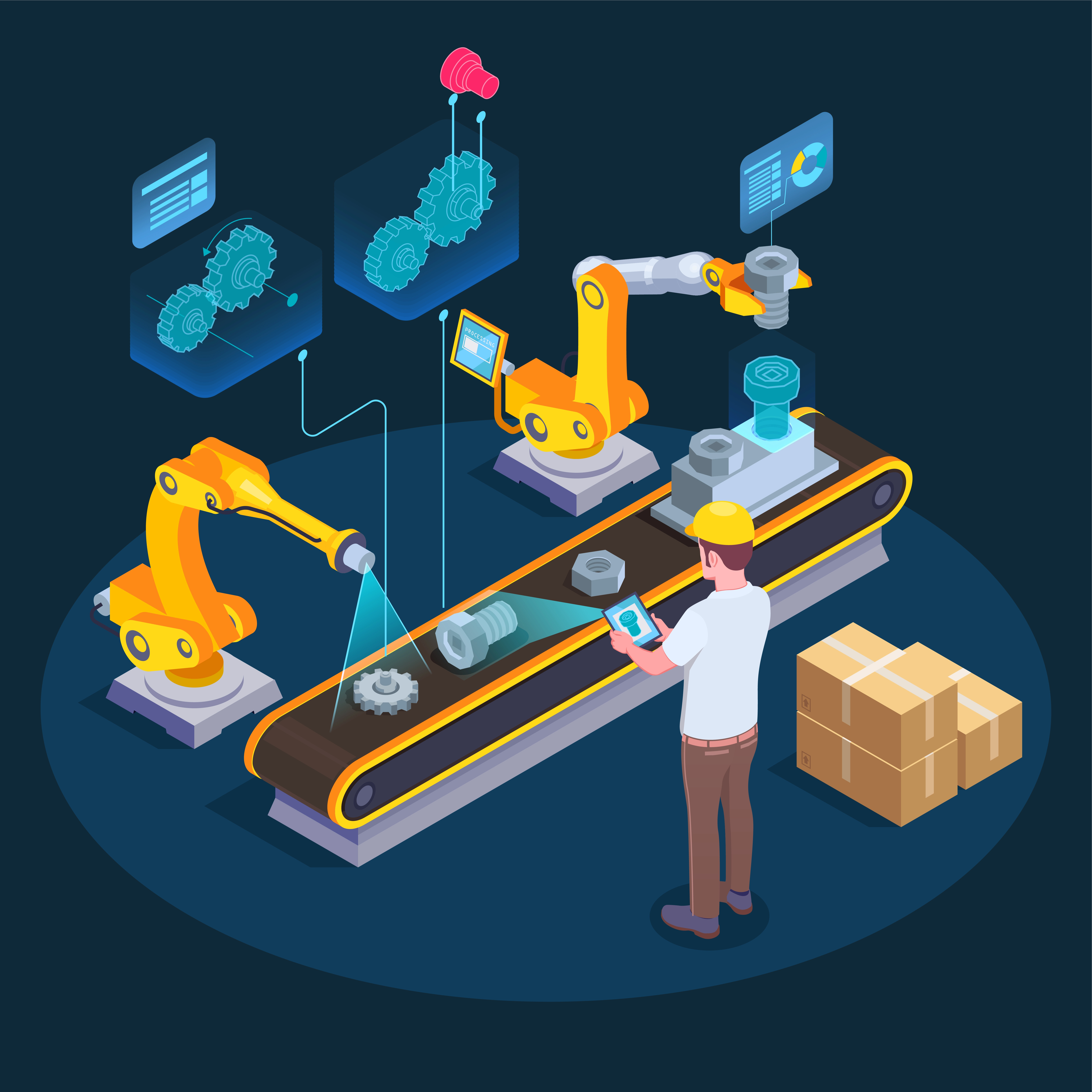 AI and Blockchain in Material Tracking Systems